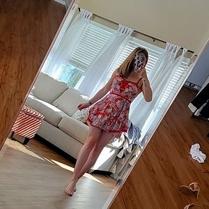 Red pink and gray drss